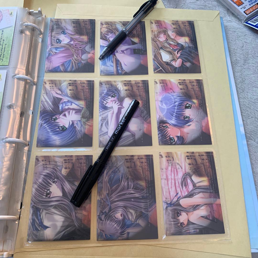 AIR トレカ トレーディング カード key ブロッコリー版 観鈴 フルコンプ