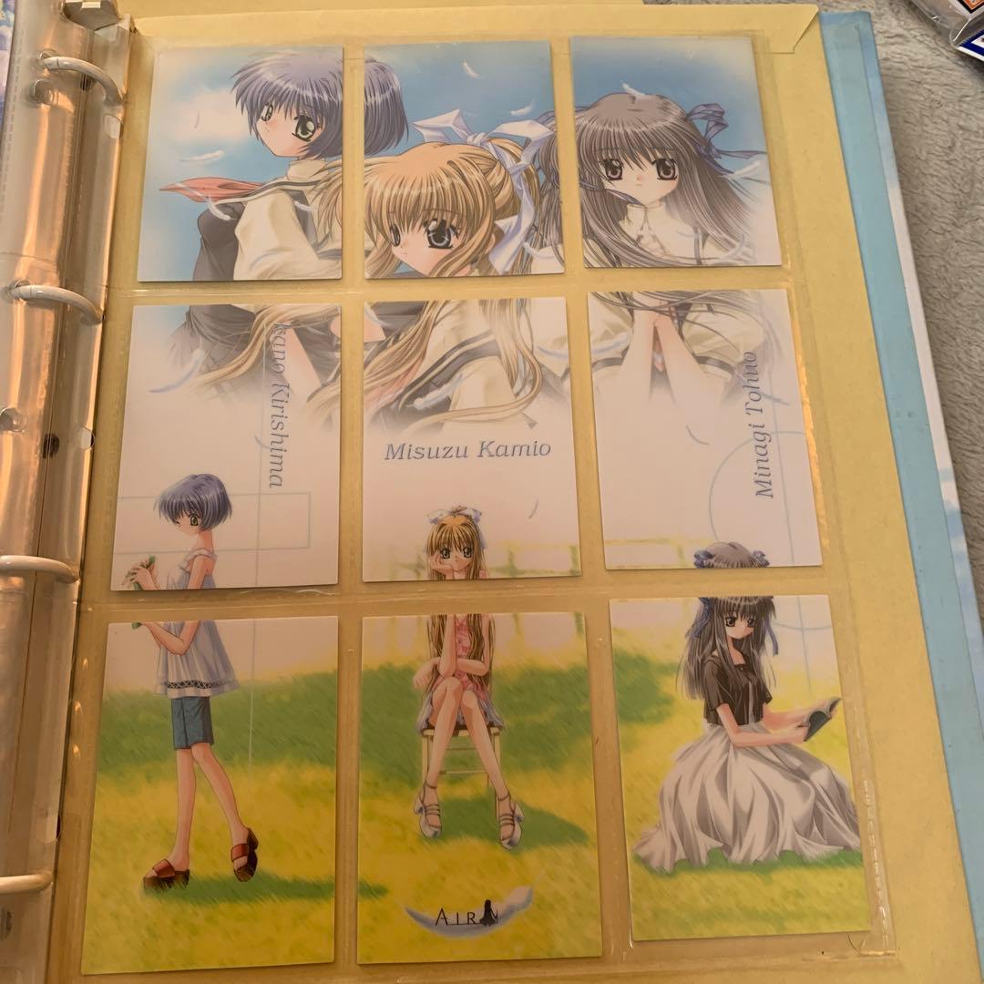 AIR トレカ トレーディング カード key ブロッコリー版 観鈴 フルコンプ