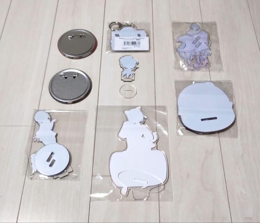 あおぎり高校　音霊魂子　アクスタ　キーホルダー　缶バッジ　8個セット