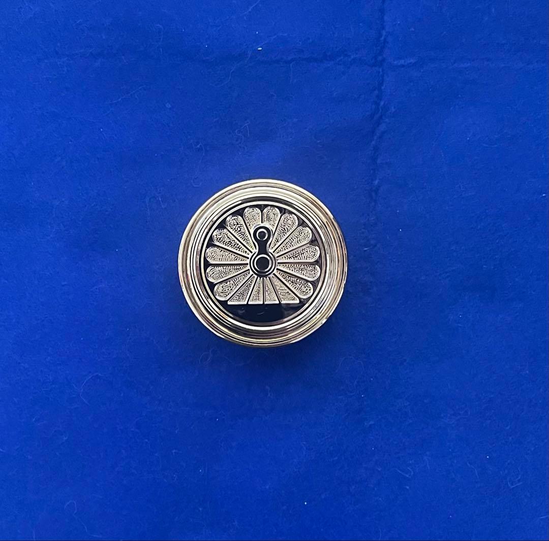 鉄道ファン【日本国有鉄道】24Kメッキ・国鉄動輪オフィシャル印鑑朱肉