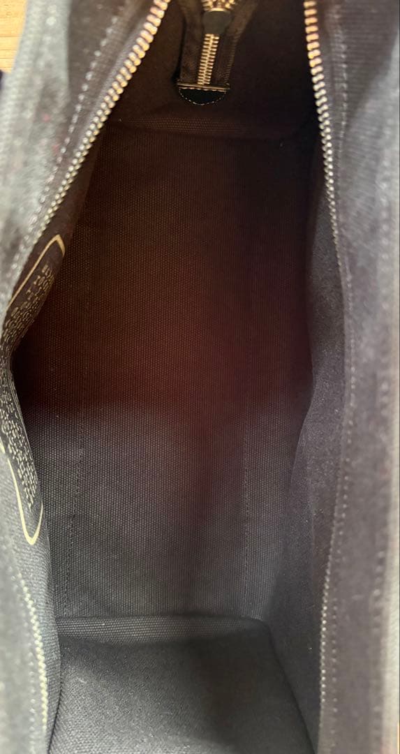 【未使用級】コーチ CP158 カーゴトート ハンドバッグ 黒 ブラック