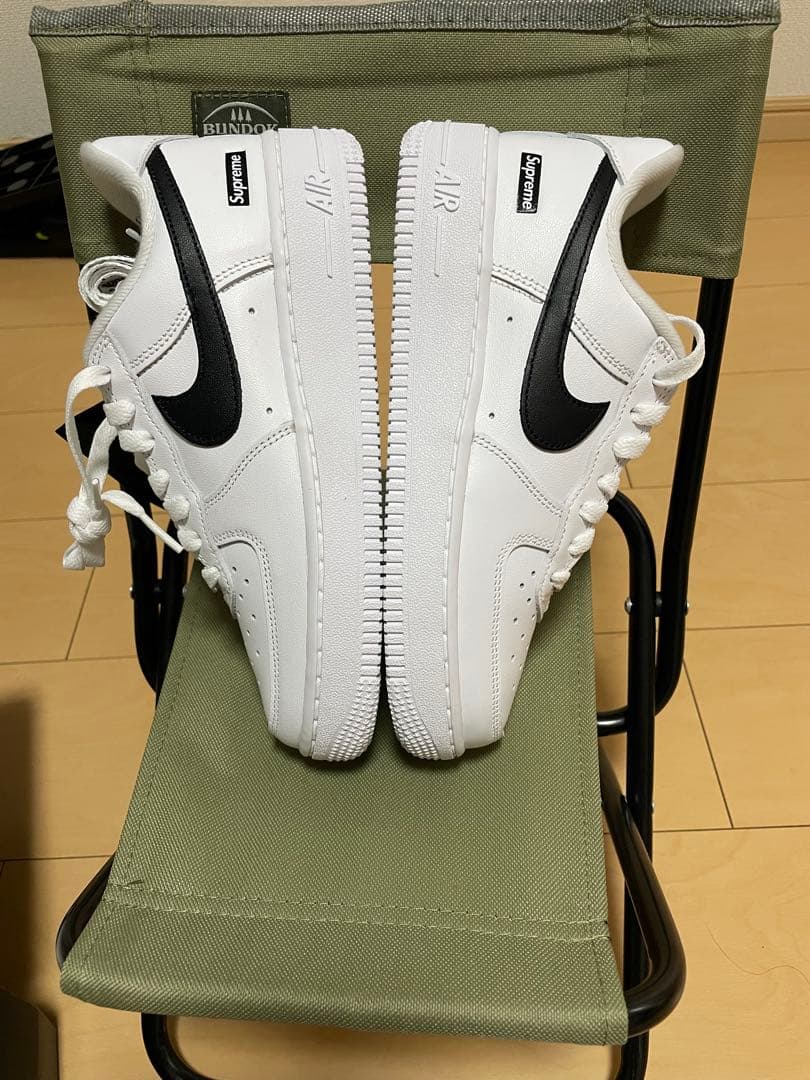Nike Air Force 1 ホワイト/ブラック 23cm