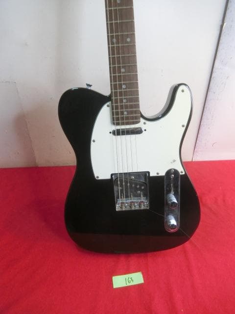 163：詳細不明　テレキャスタータイプ エレキギター 部品取等　ジャンク品