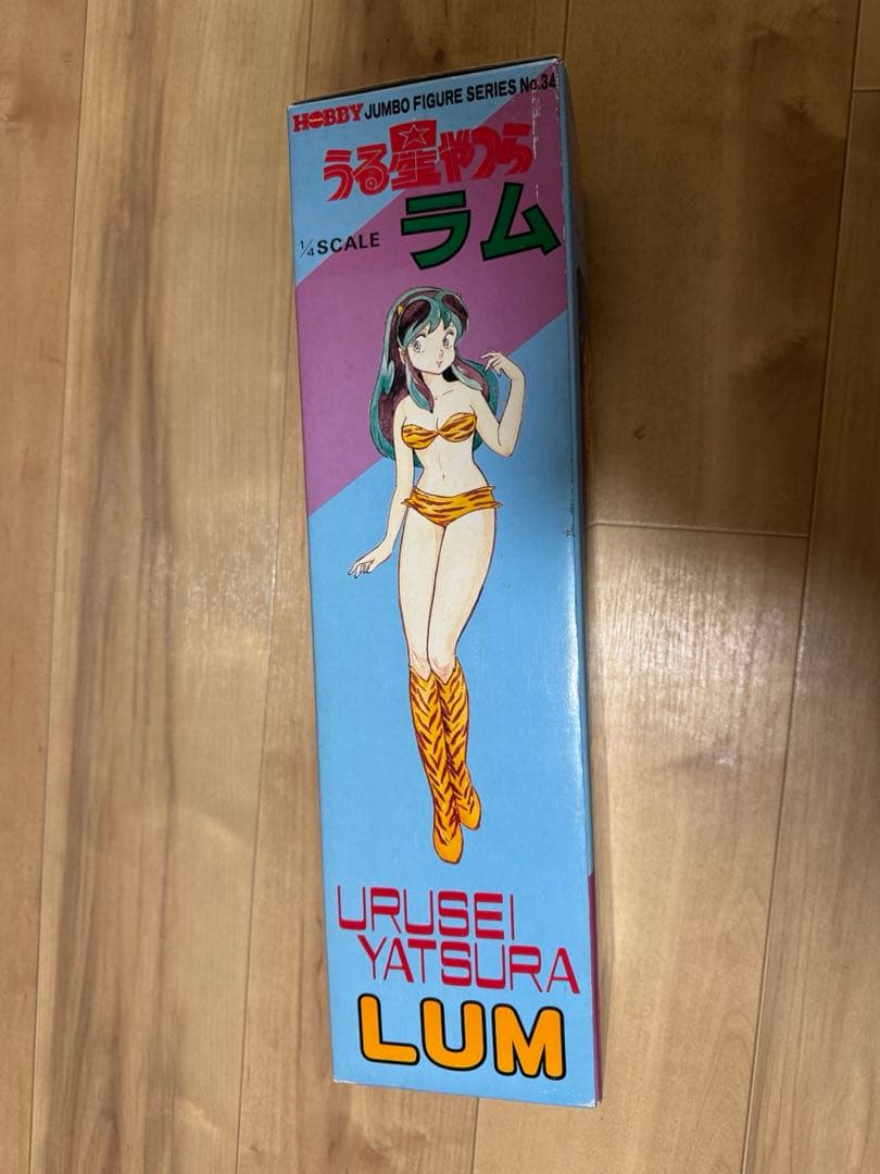ほぼ未使用●うる星やつら　ラムちゃん　ジャンボフィギュア　当時物　高橋留美子