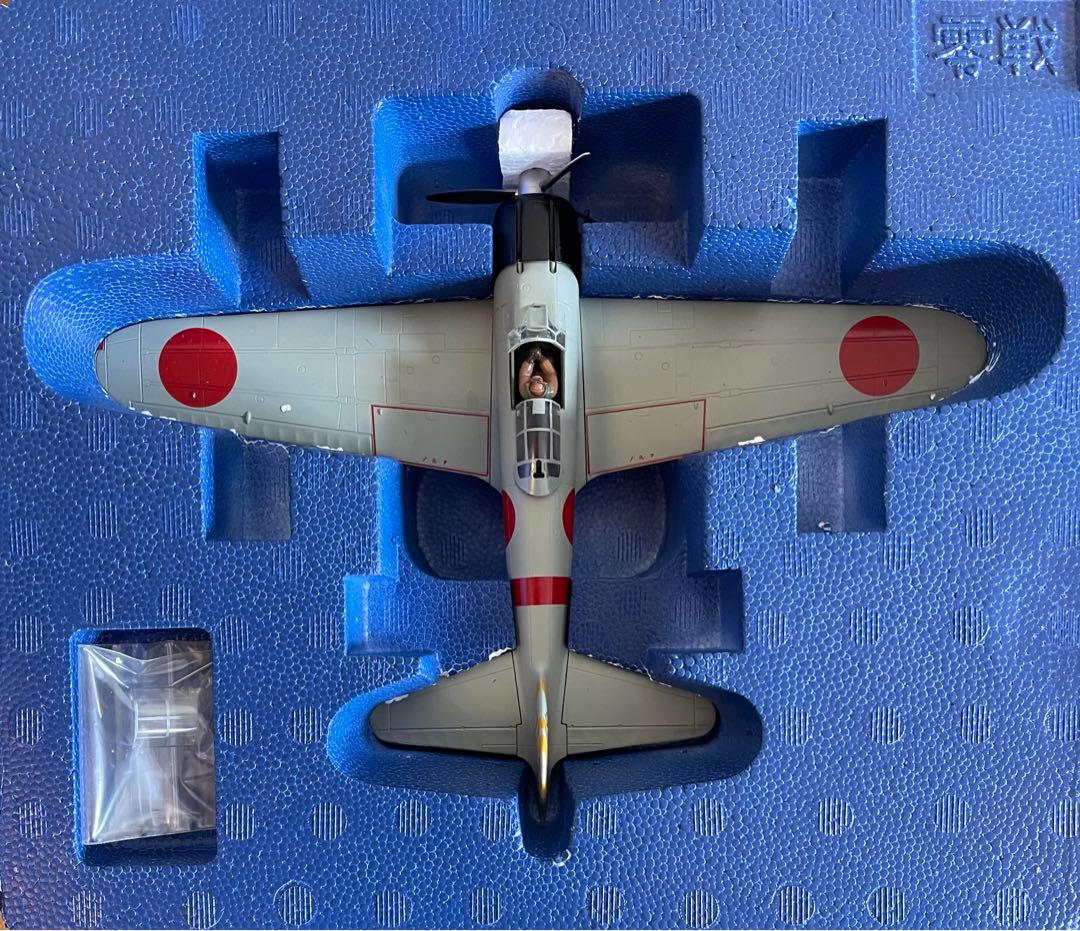 絶版新品希少 マルシン1/48 金属製完成品シリーズ 零戦21型 赤城真珠湾
