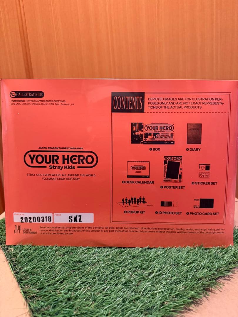 【新品未開封】StrayKids シーグリ 2025 Your Hero スキズ