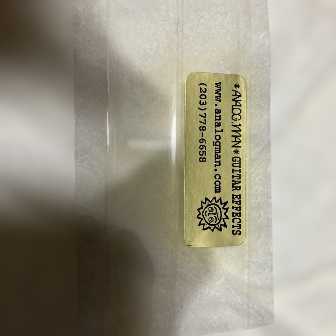 ギター ANALOG.MAN SilverMod Push-Pull BOSS SD-1