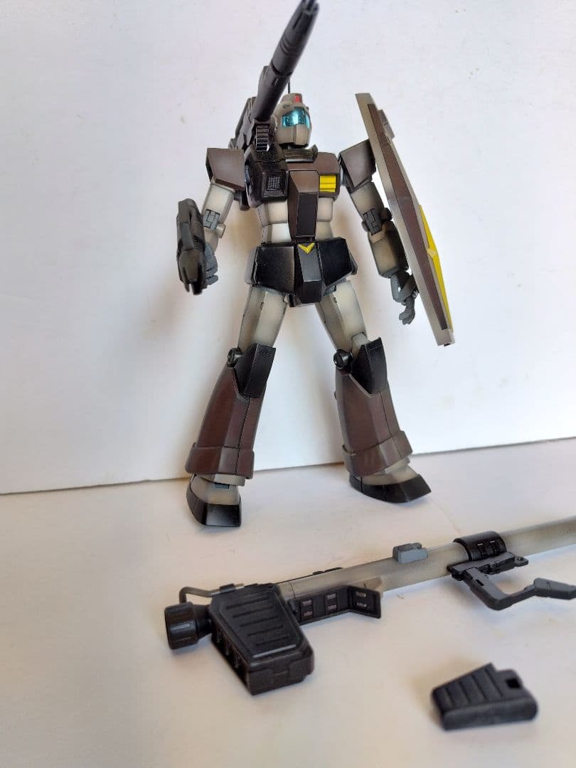 ガンプラ完成品 MGジムキャノン