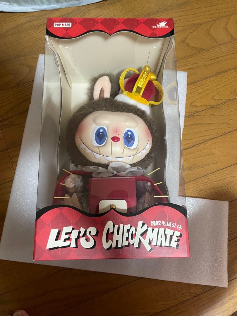 ぬいぐるみ POP MART Labubu LET'S CHECKMATE