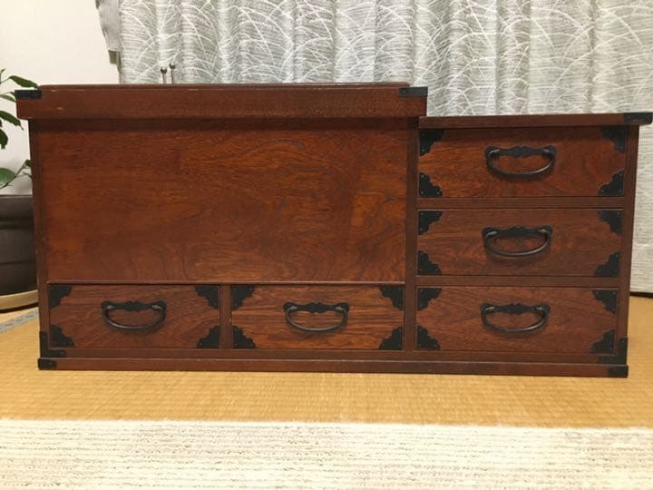 関東火鉢(関東長火鉢)美品