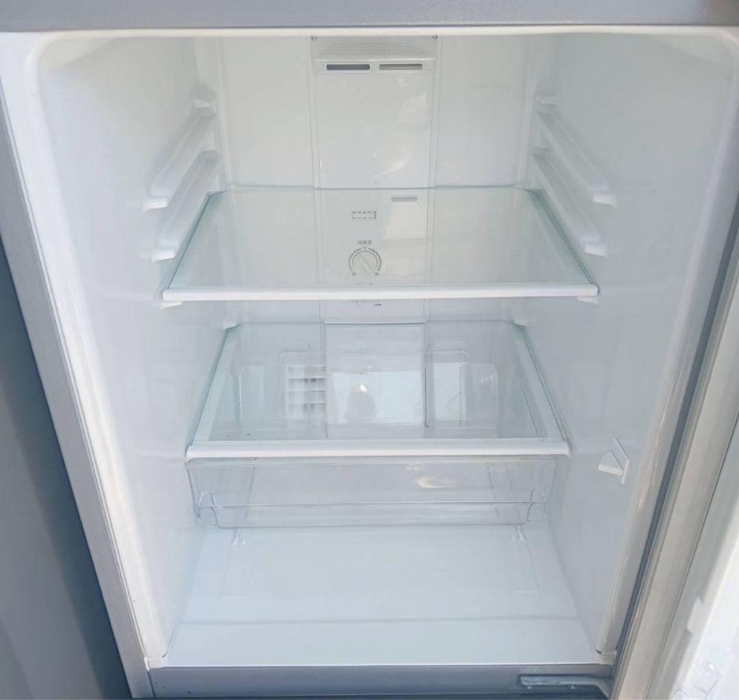 【値下げしました】AQUA シルバー 二ドア冷蔵庫