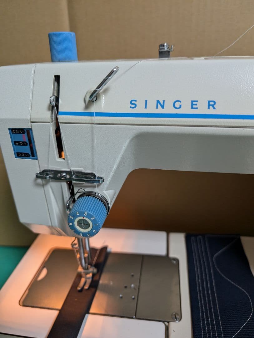 ❤️整備済 好調シンガー職業用ミシン LW 103a デニムもガンガン