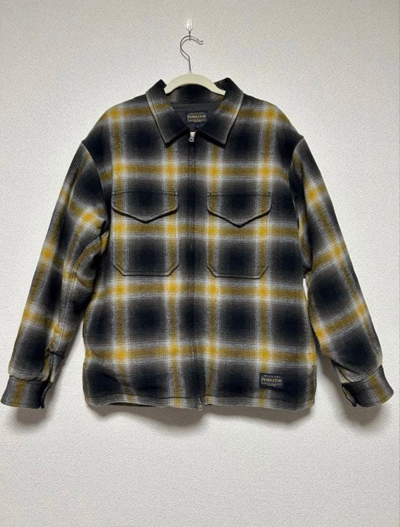 PENDLETON チェック柄 ブルゾン Lサイズ PENDLETON（ペンドルトン） ブルゾン アウター 「PENDLETON」SIDE LINE