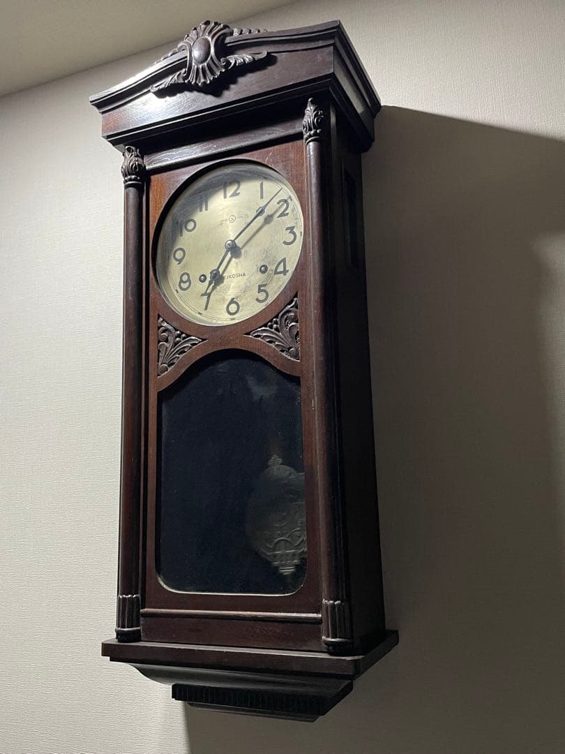 y*i様 精工舎 振り子時計 大型 OH済み 完動品
