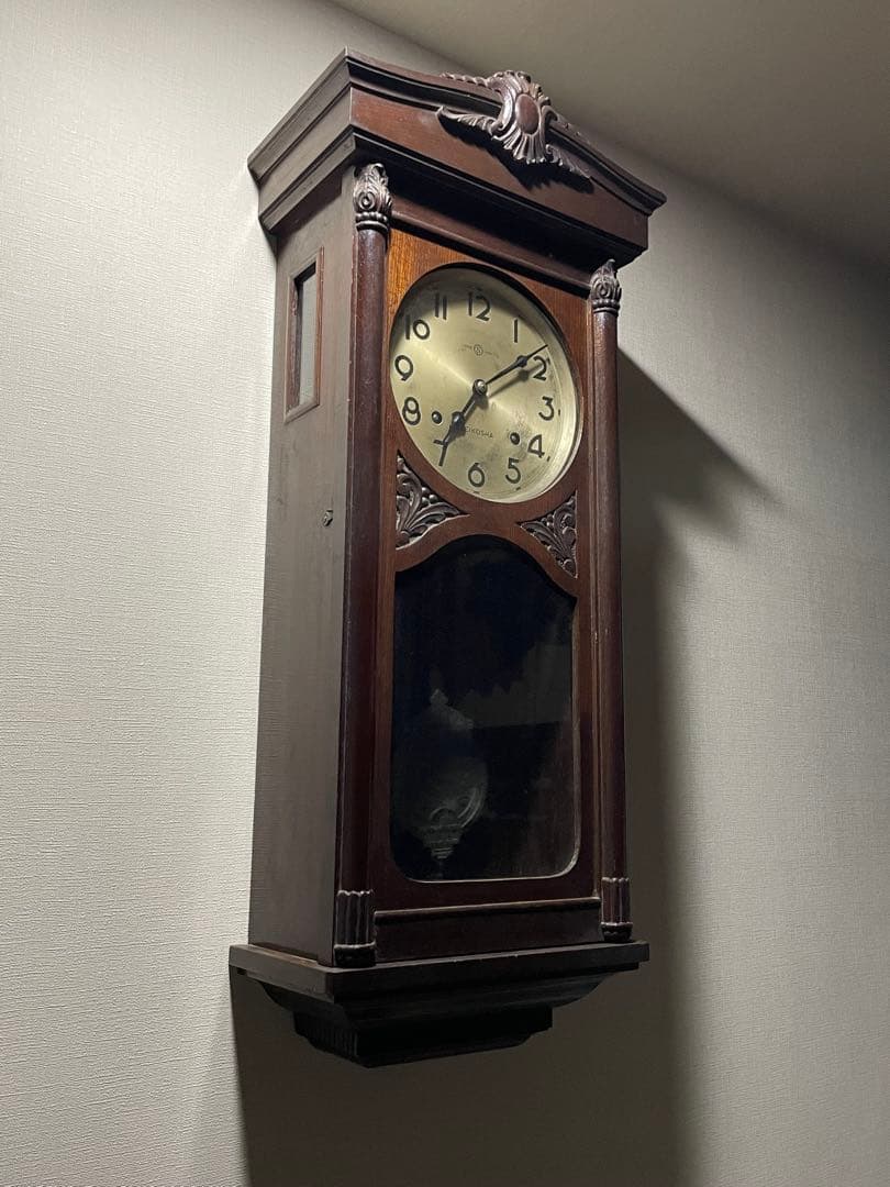 y*i様 精工舎 振り子時計 大型 OH済み 完動品
