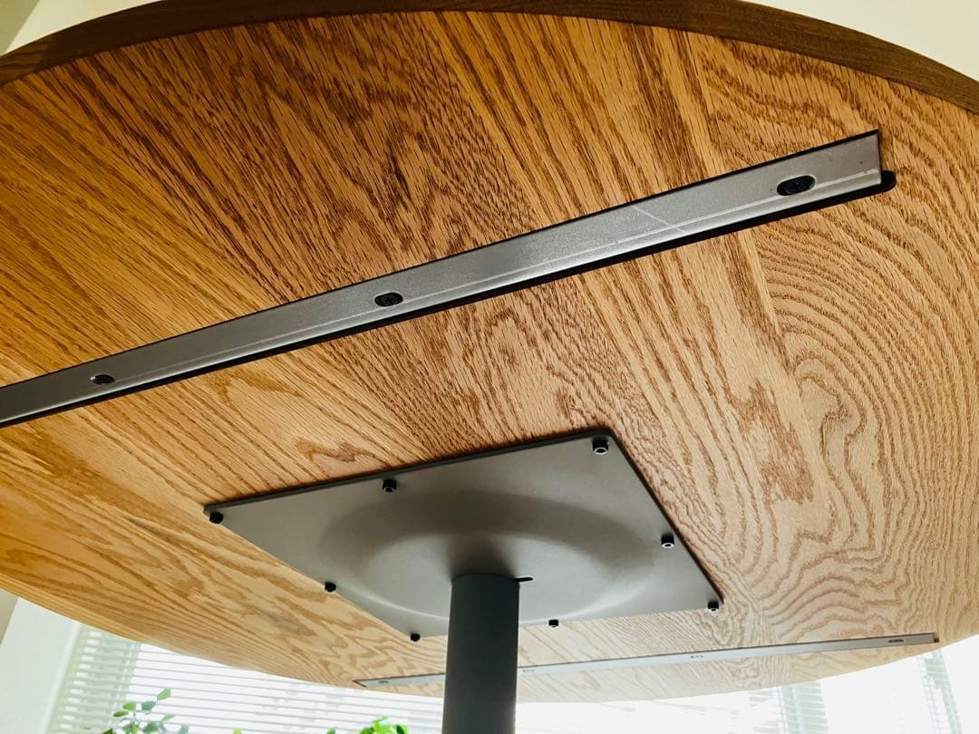 【グリニッチ】Round Cafe Table 900｜オーク【送料込】