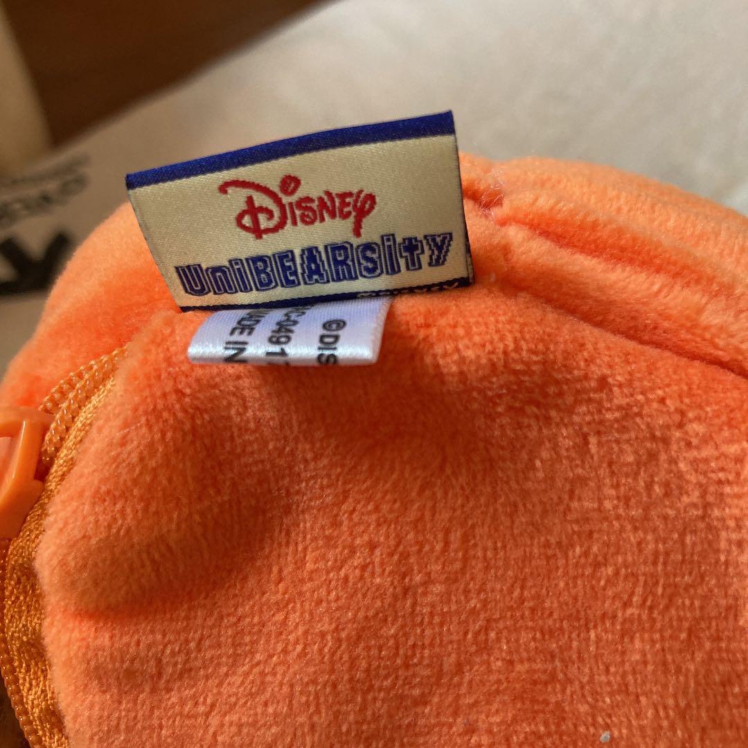 ぬいぐるみ ユニベアシティ ディズニー 小物入れ φ8x5 カボチャ 小さめ