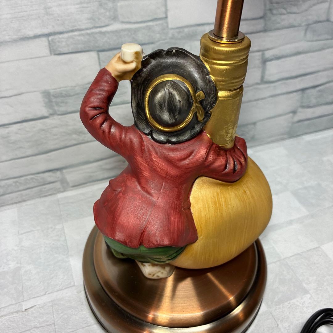 ニッカウ井スキー 非売品 陶磁器ランプ ビンテージ デッドストック