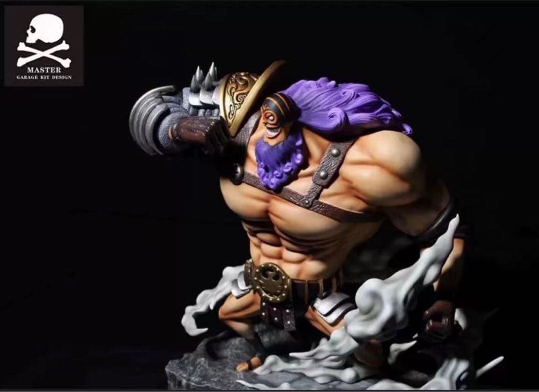 ワンピース ジーザスバージェス ガレージキット ガレキ スタチュー①③