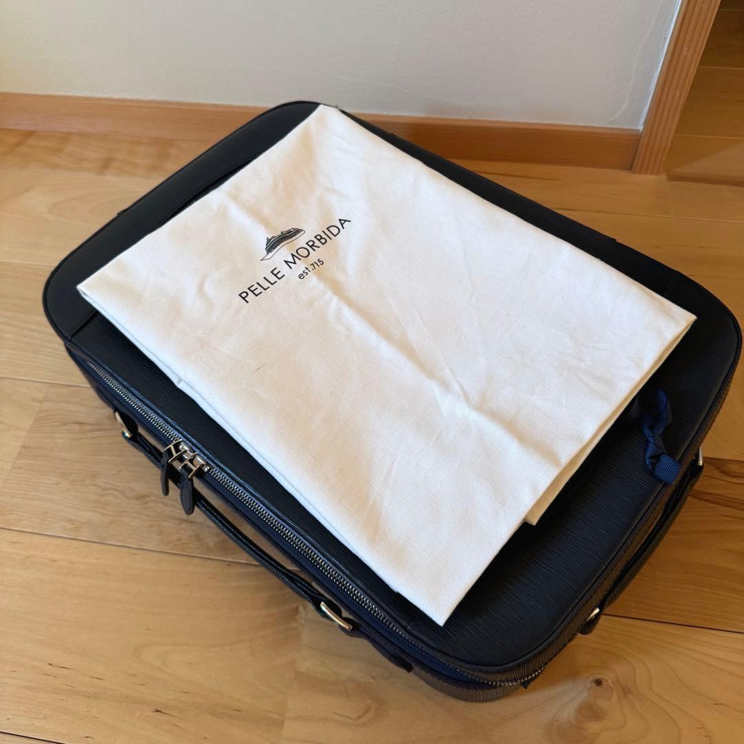 【美品】ペッレモルビダ　キャピターノ　バックパック型ブリーフケース