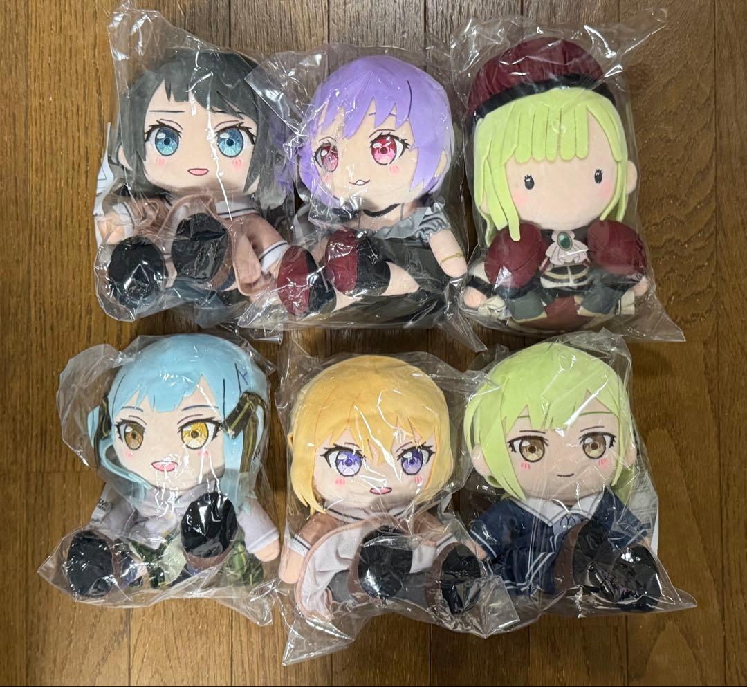 グッスマ バンドリ Ave Mujica アベムジカ ぬいぐるみ 6個セット グッスマ バンドリ Ave Mujica アベムジカ ぬいぐるみ 5種 コンプ