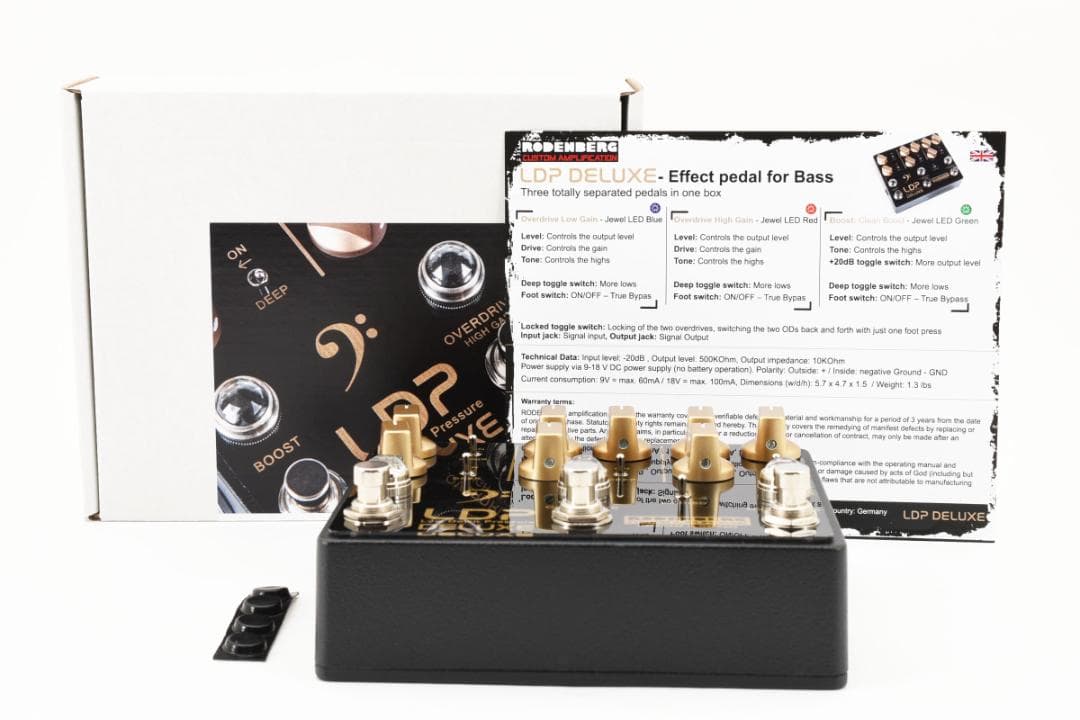 新品 未使用 RODENBERG LDP DELUXE LOW DOWN