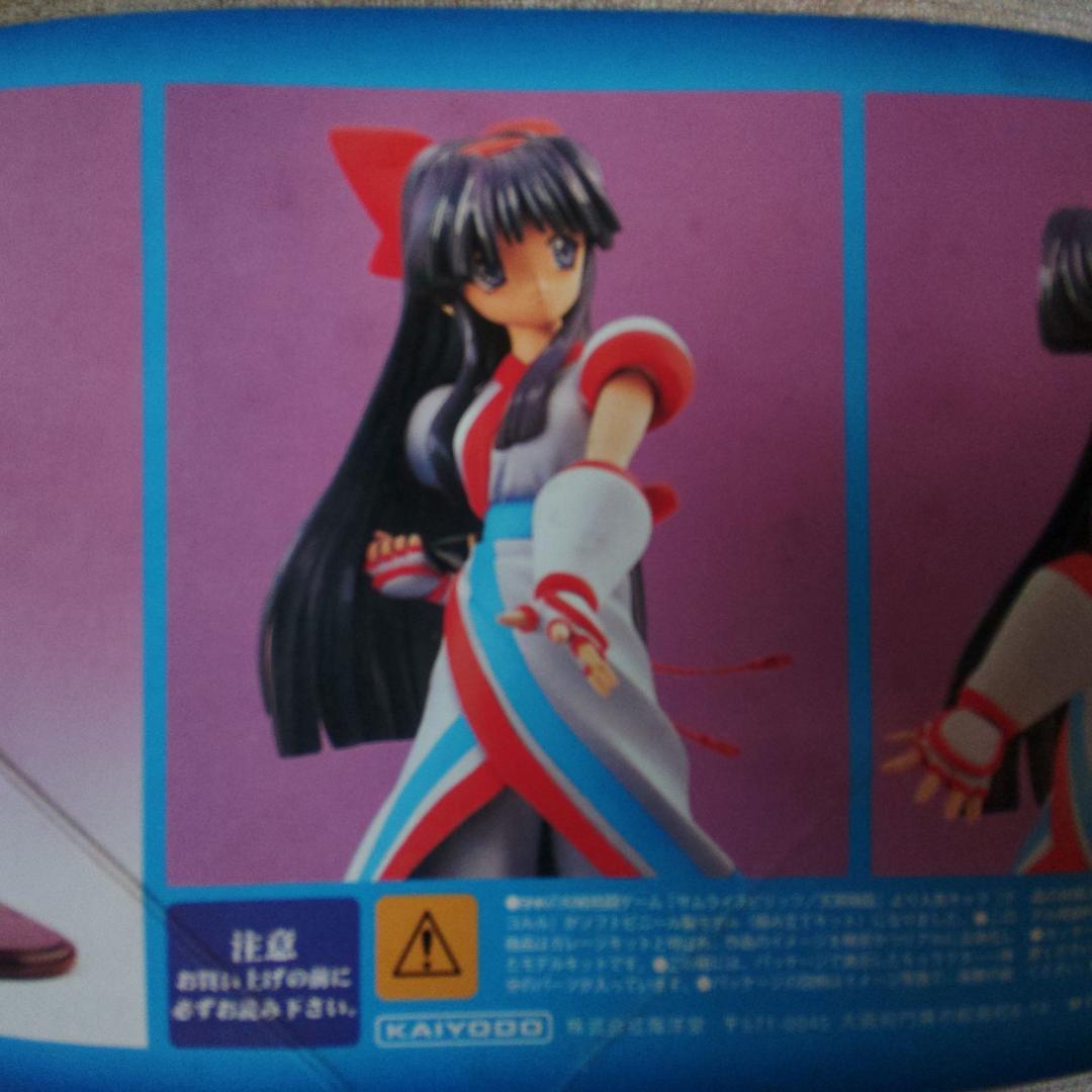 ナコルル 1/8 スケール ソフトビニールキット KAIYODO