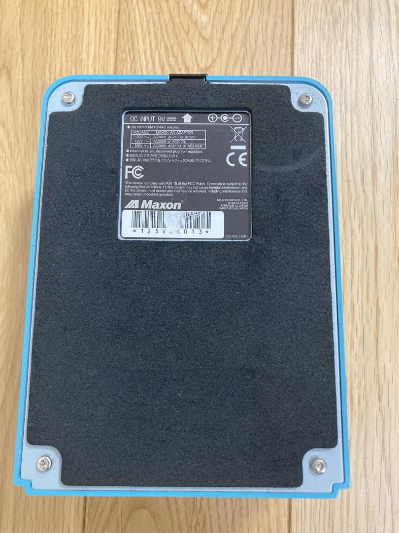 MAXON CS-550 ステレオコーラス(箱、取扱説明書、ACアダプターあり