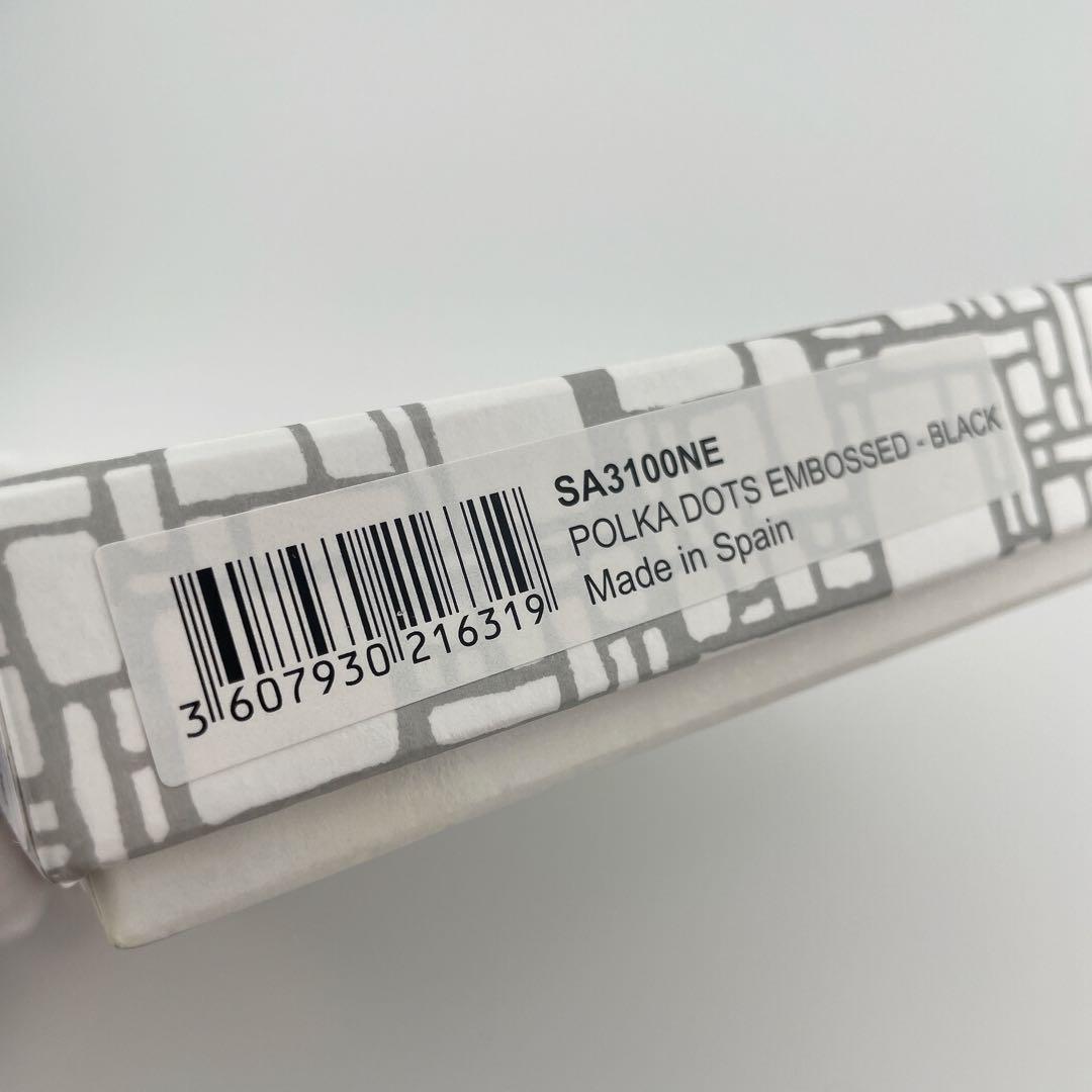 大人気✨コムデギャルソン 財布 L字ファスナー 本革 ポルカドット ブラック