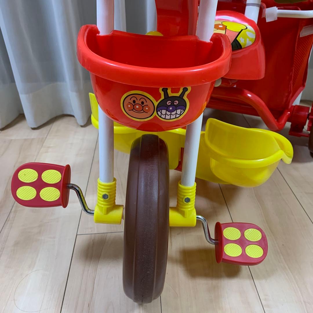 アンパンマン デラックス 三輪車 サンシェード付き