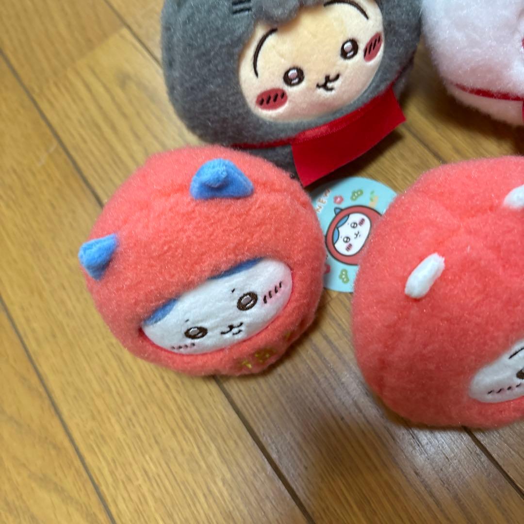 ちいかわ×サンリオキャラクターズ ぬいぐるみ6体セット ちいかわ