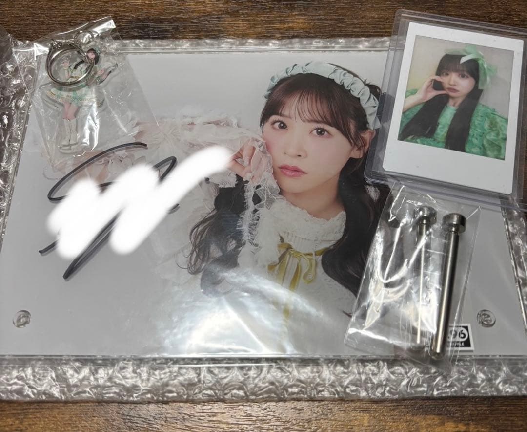 櫻井優衣（FRUITS ZIPPER） サイン入り写真パネル 櫻井優衣 直筆サイン