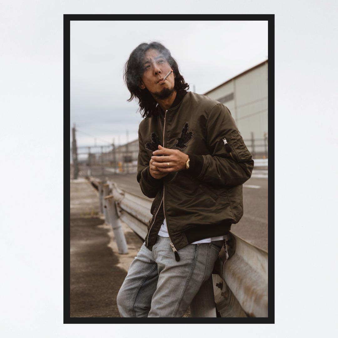 新品 The Bonez MA-1 ジャケット ZAX着用モデル Lサイズ - メルカリ