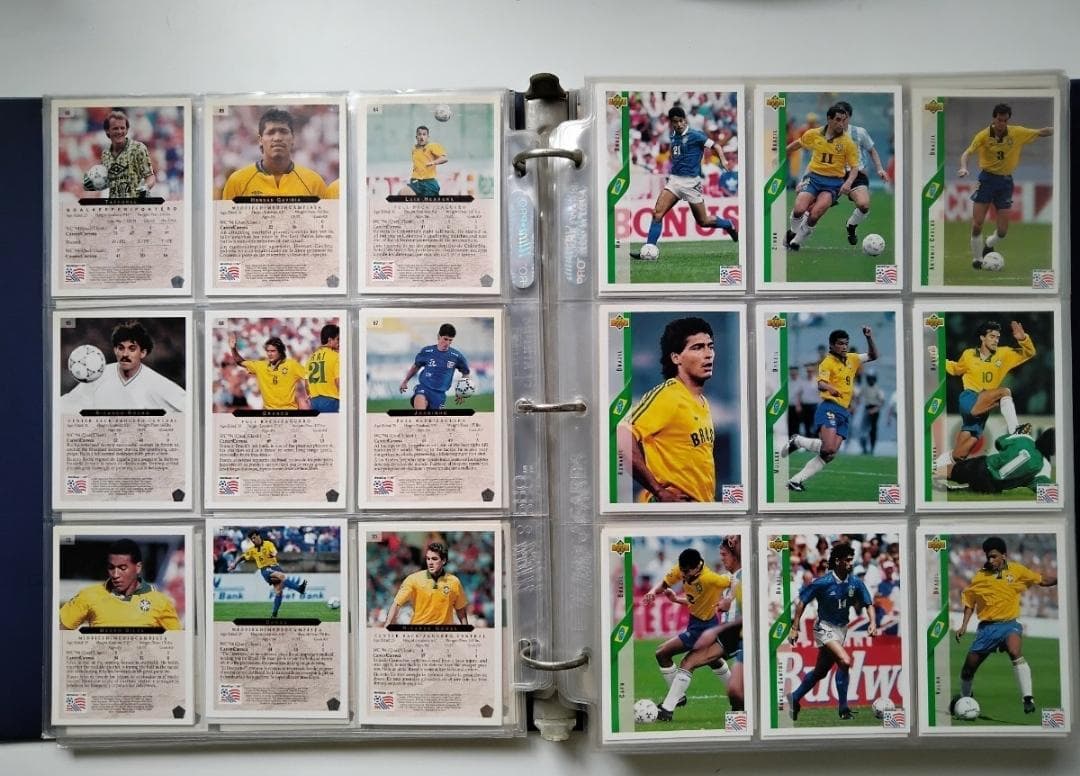 サッカートレーディングカード（World Cup USA94）