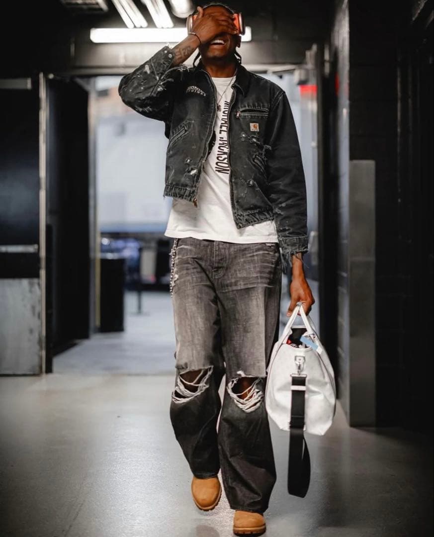 US企画　Carhartt アクティブジャケットSサイズ　ブラック　USA製