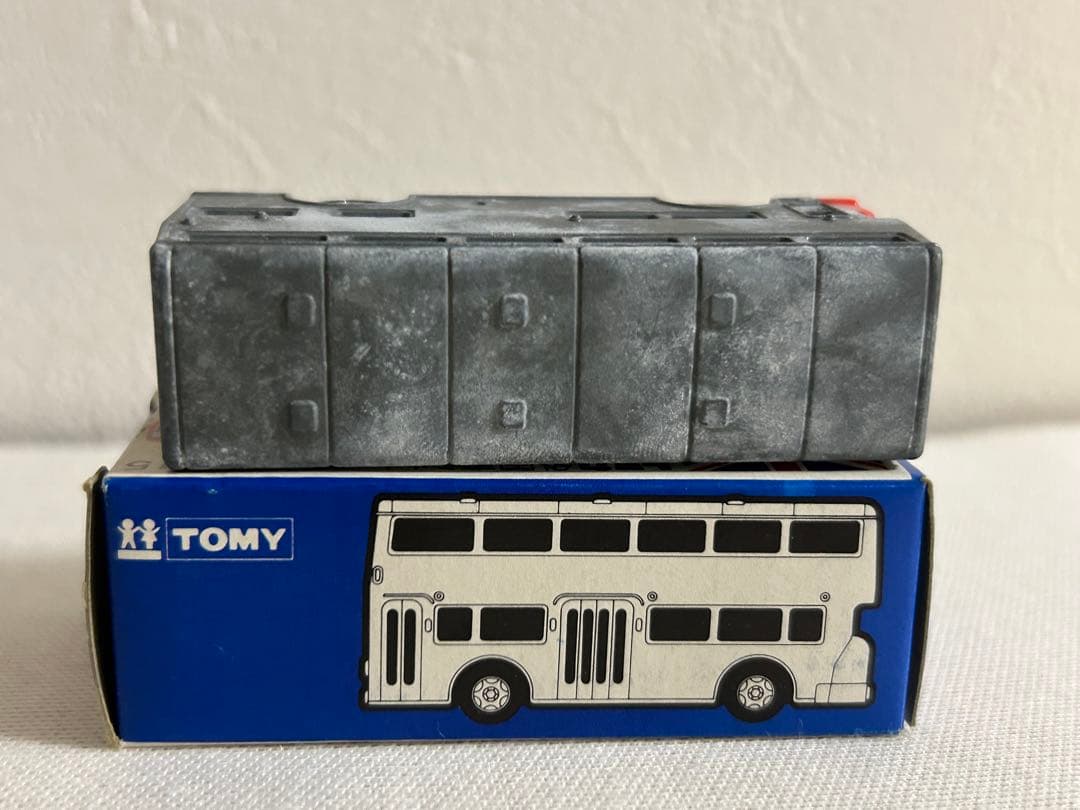 トミカ 日本製 青箱 キノミ玩具特注 無塗装 F15-1 ロンドンバス