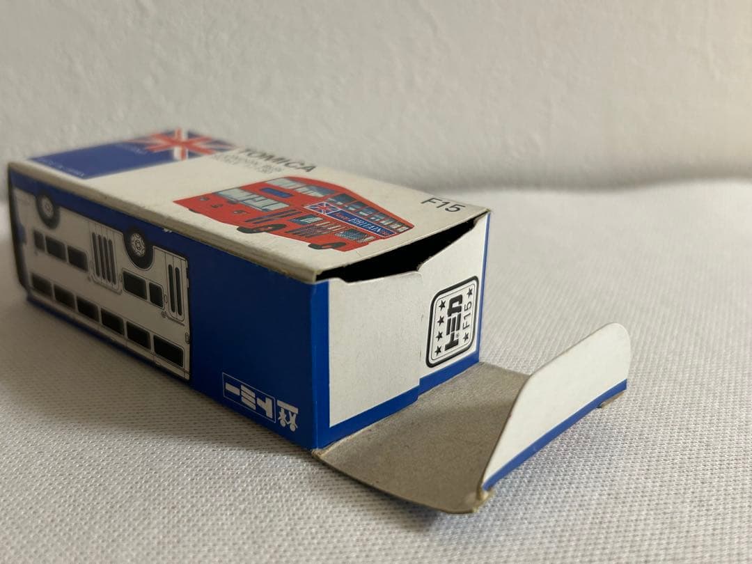 トミカ 日本製 青箱 キノミ玩具特注 無塗装 F15-1 ロンドンバス