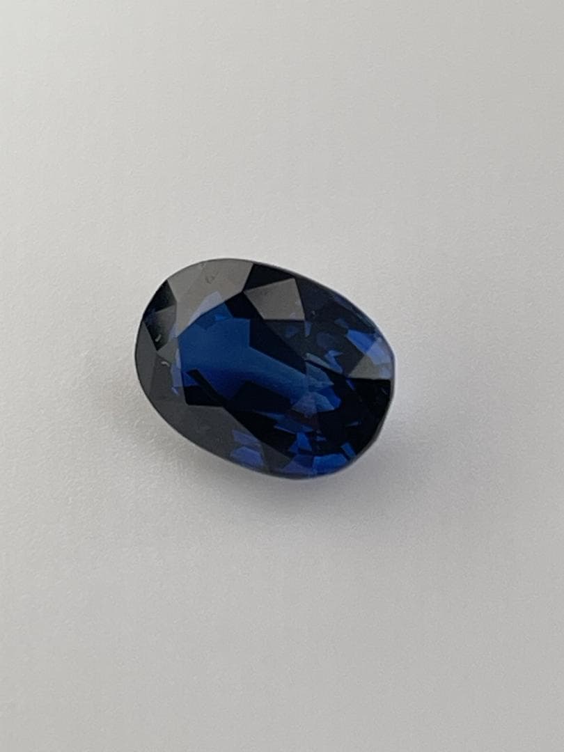 1.70CT 非加熱ブルーサファイア GIA鑑別書付