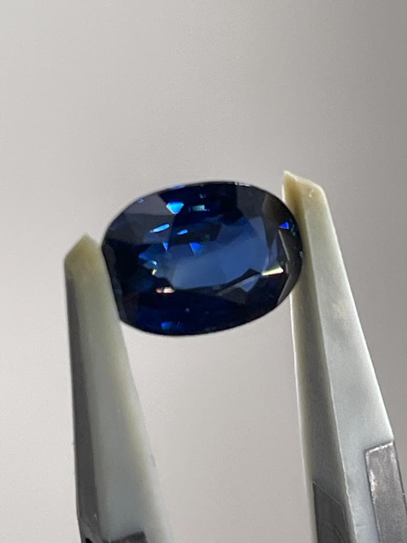 1.70CT 非加熱ブルーサファイア GIA鑑別書付