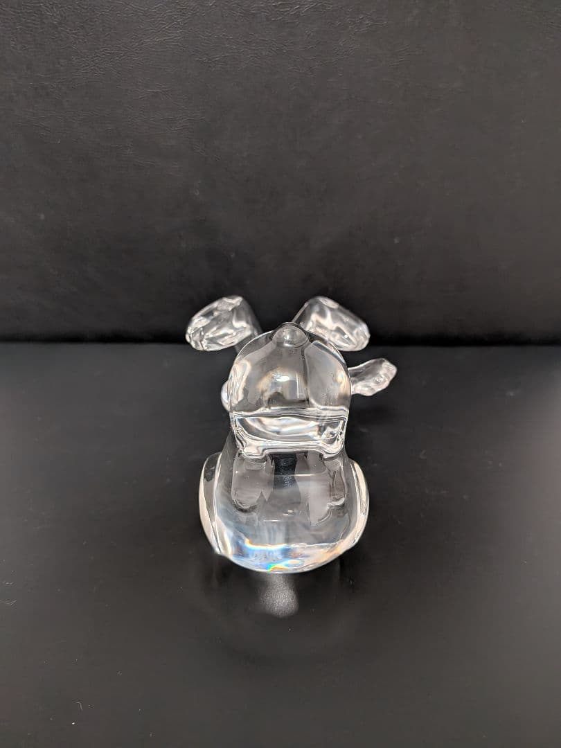 最終値下げ】Baccarat SNOOPY彫刻
