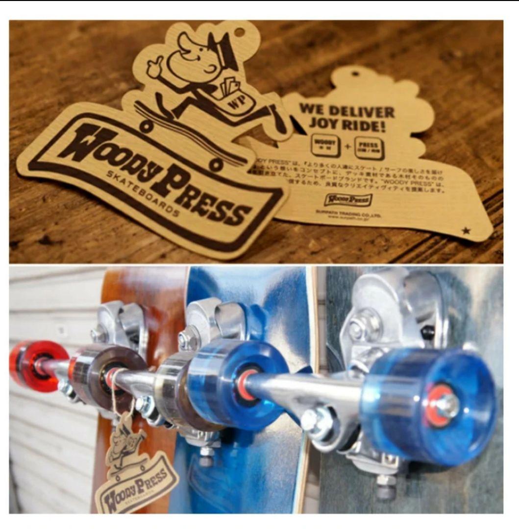 サーフスケート スケートボード ウッディプレス クルージングスケボー スラスター