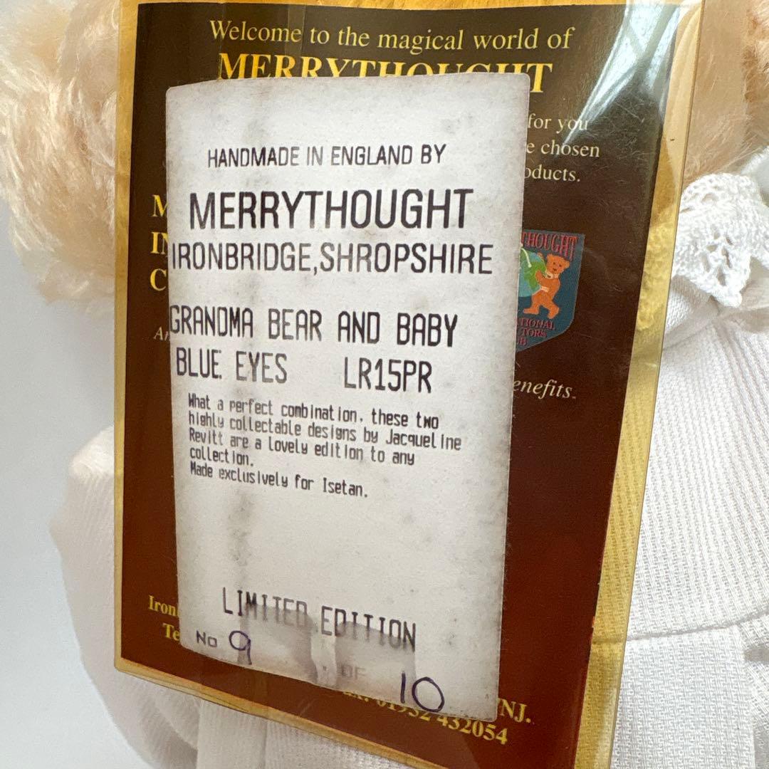 世界で10セット限定です Merry Thought 祖母と孫のぬいぐるみ - メルカリ