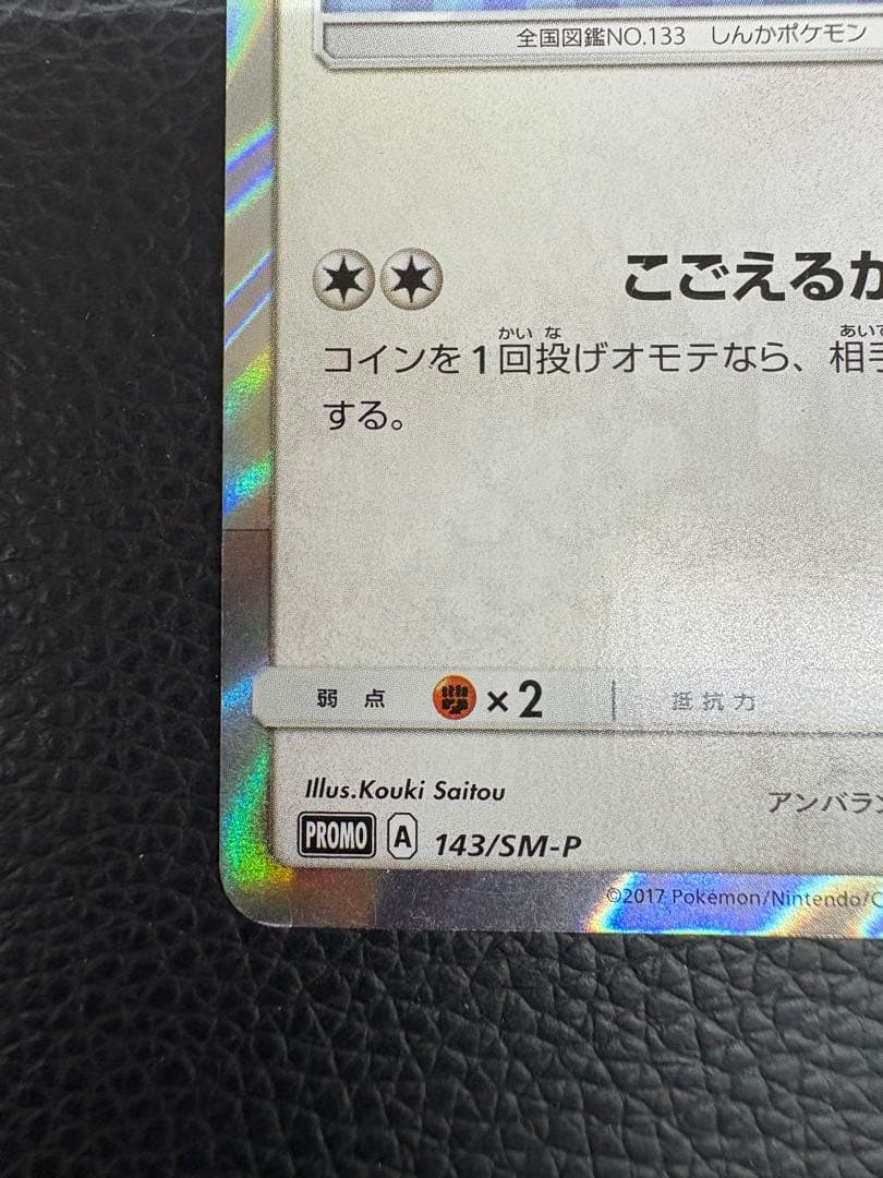 ポンチョを着たイーブイ