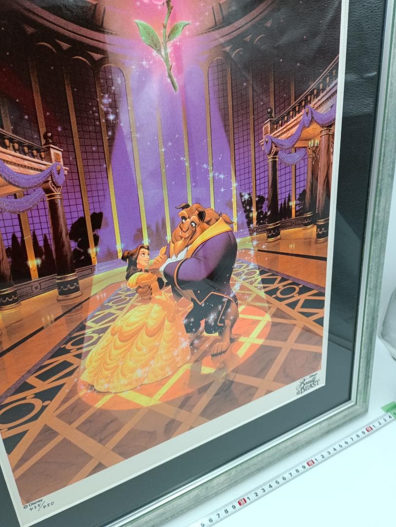 限定　美女と野獣　Disney　マジックオブラブ　シルクスクリーン　ディズニー