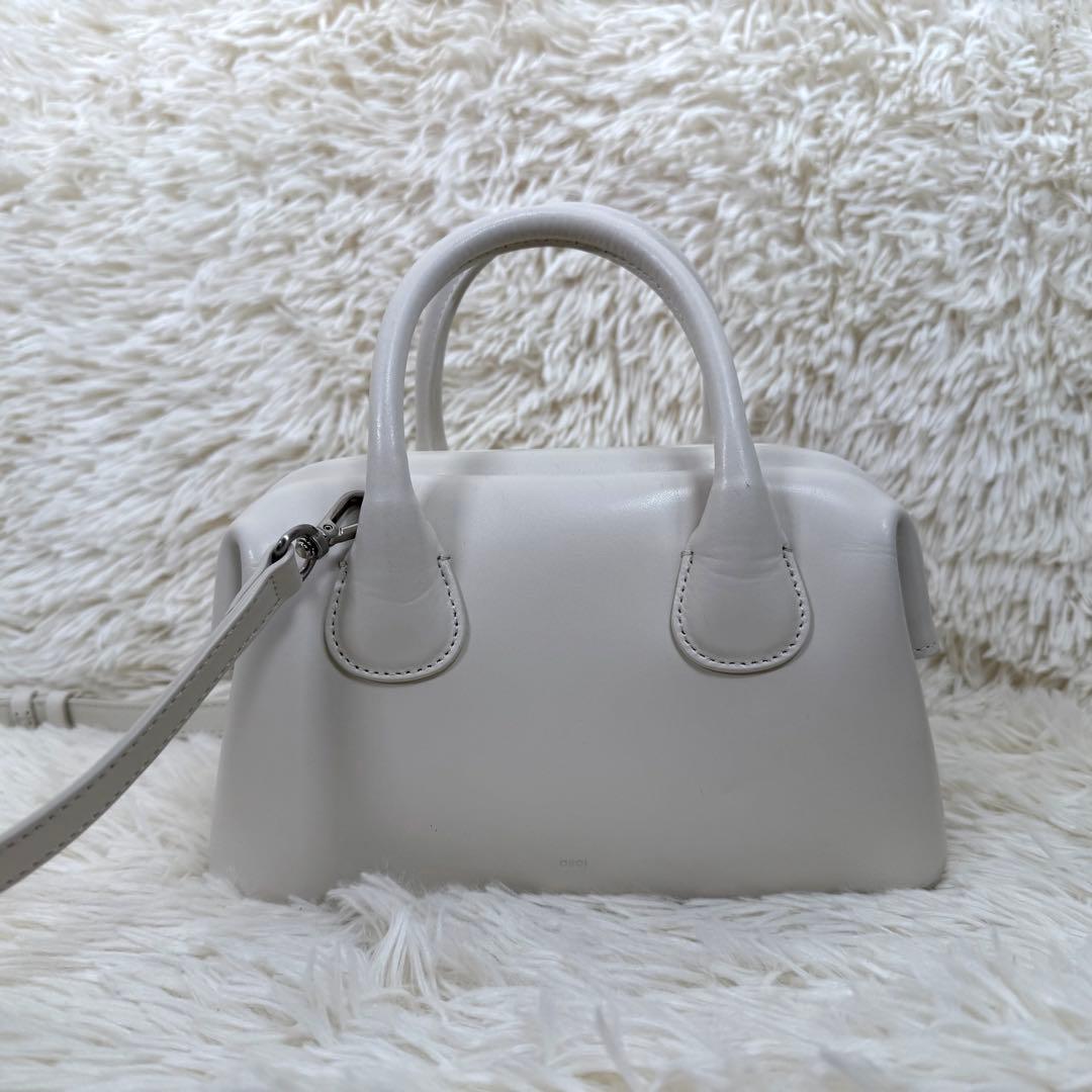 OSOI BOAT MINI 2way ドクターズバッグ 斜めがけ可 クリーム