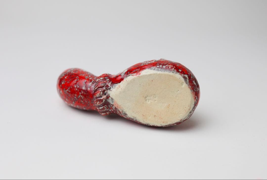 箕面焼 松田箕山 瓢箪 水滴