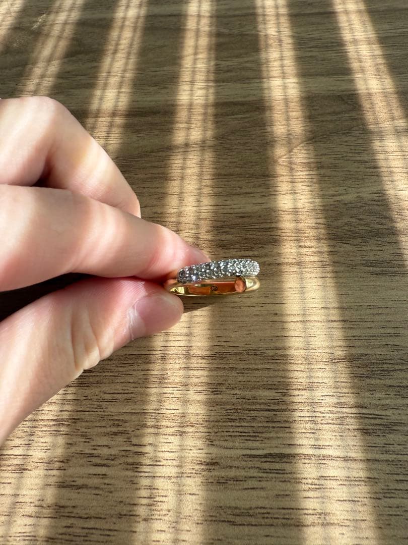 Swarovski Dextera リング　ゴールド　サイズ58