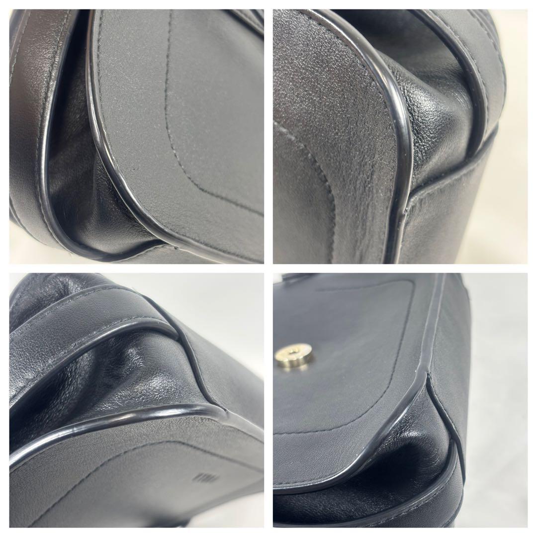 【美品】フルラ フロウ FROW ワンハンドル 2WAY ブラック