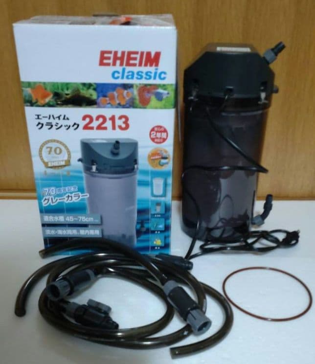 EHEIM エーハイム クラシック 2213 外部フィルター グレーカラー