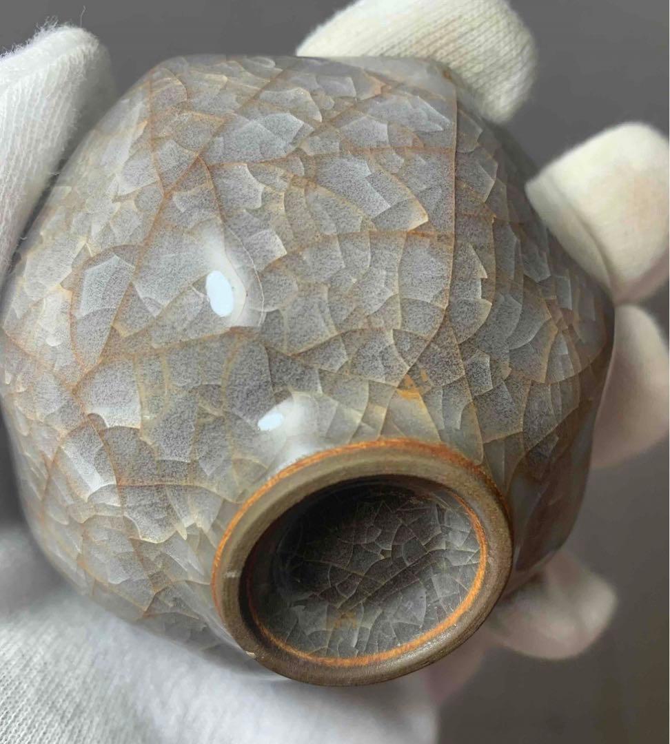 中国 八角小鉢（洗筆）　u6230231